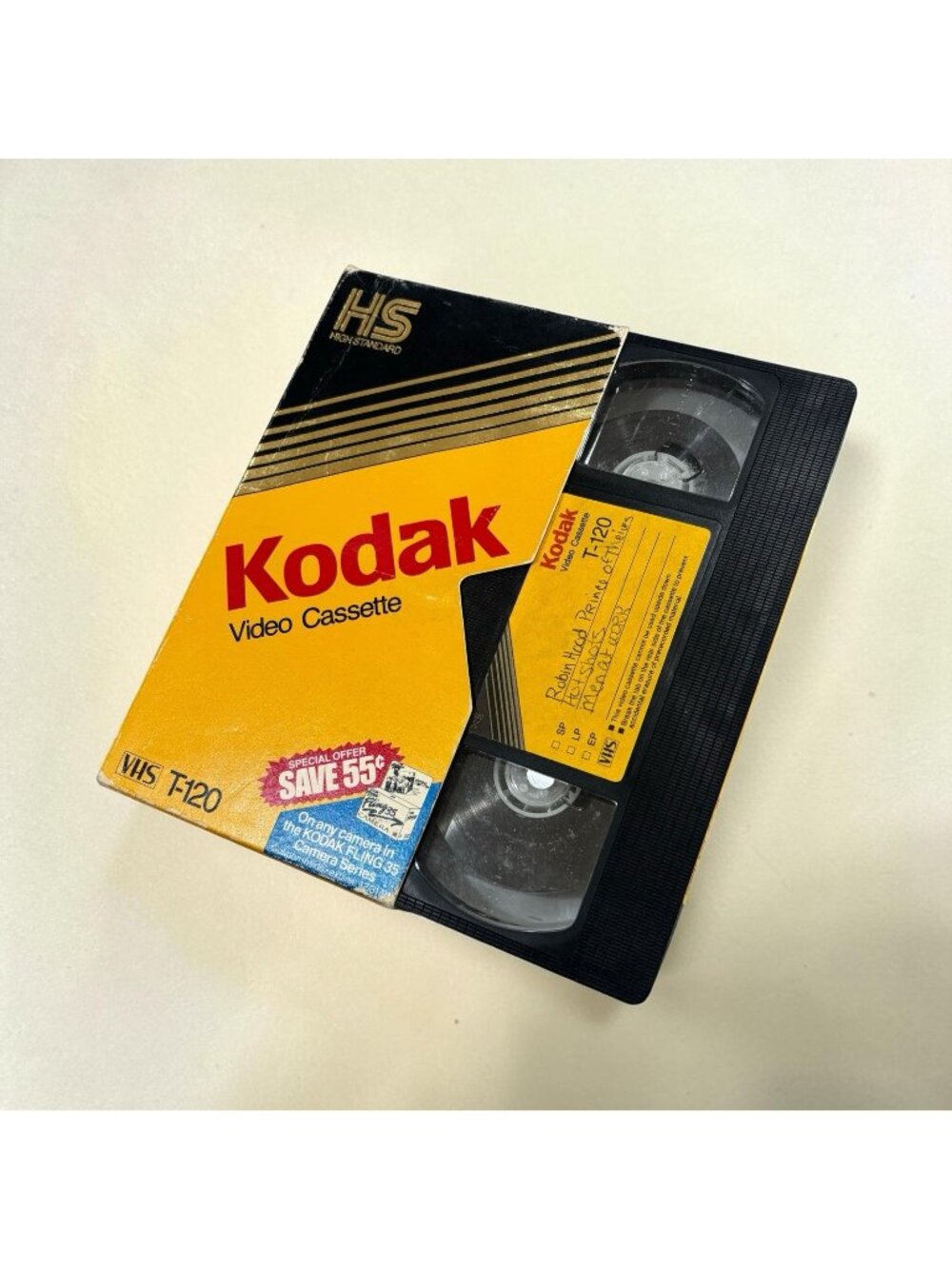 Vintage Kodak VHS Tv Movies Old Commercials! Men At Work Robin Hood Hot Shots